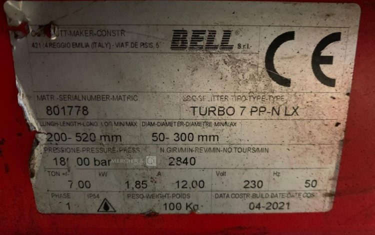 BELL TURBO 7 PP-N LX  16MAM32025