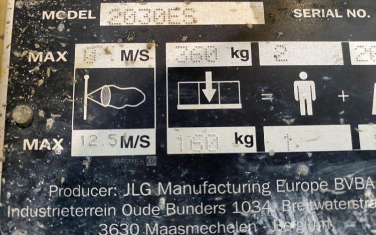 JLG 2030ES / CE08  8171