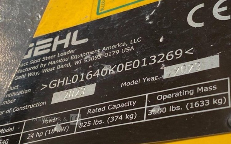 GEHL 1640  MC995