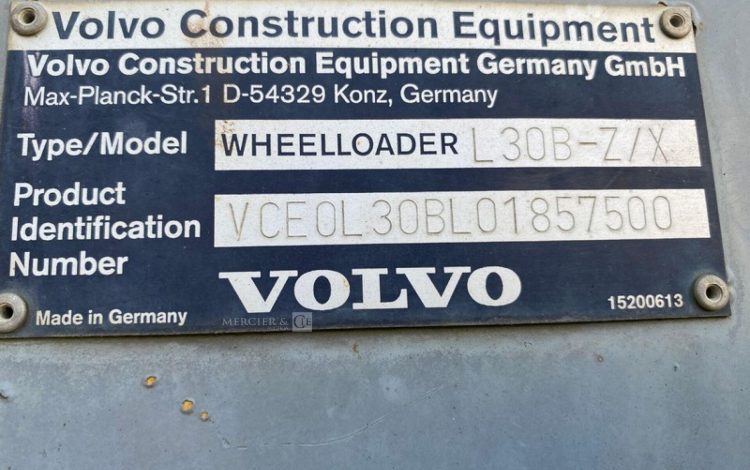 VOLVO L30B-Z/X  58052938