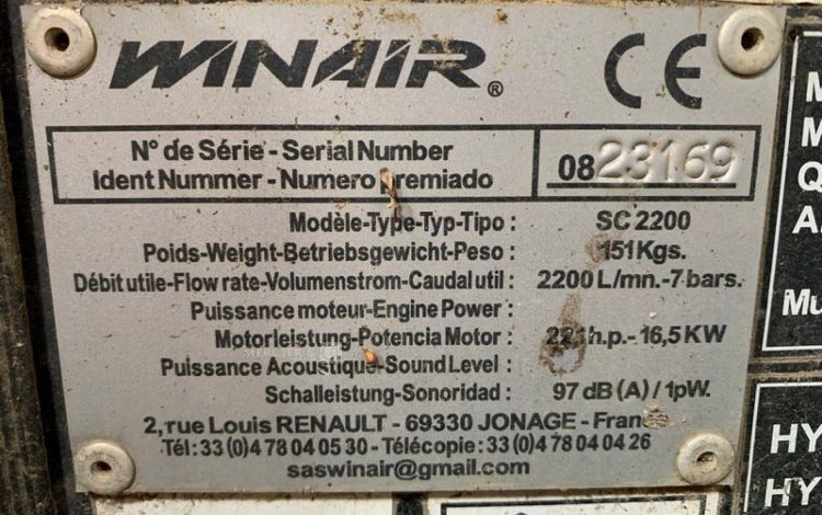 WINAIR SC2200  54MAM52025