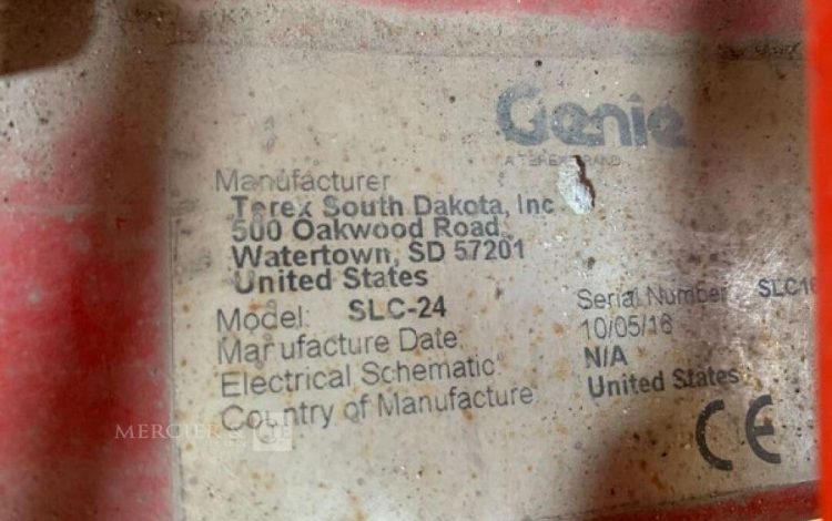 GENIE SLC-24  11MAM52025