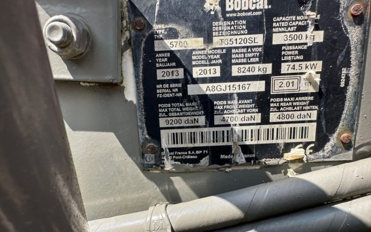 BOBCAT 5700 / T35120SL  K850F002