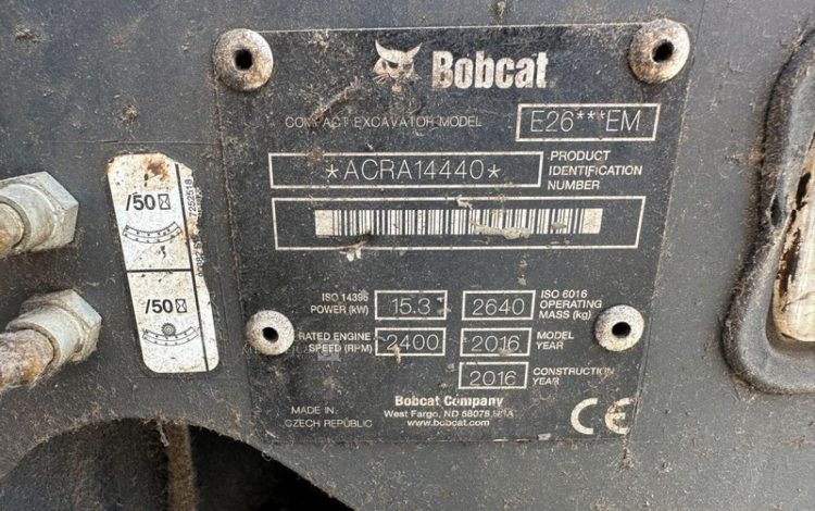 BOBCAT E26***EM MORIN  PEL010415