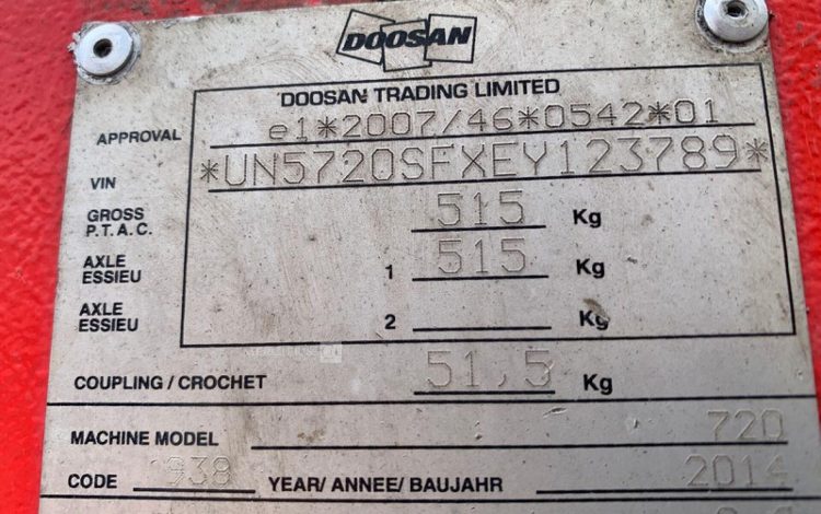 DOOSAN juil-20  B310E048