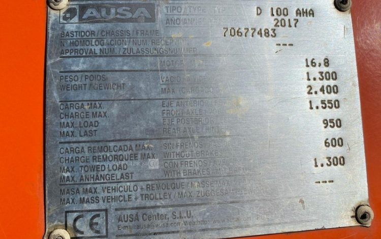 AUSA D100AHA  DUM010046