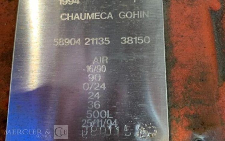 CHAUMECA GOHIN 5E-5S  59MAM52025