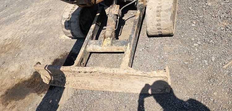 JCB MINI-PELLE 8025 ZTS AVEC GODET CURAGE 1,20M, GODET RETRO 0.20M ET BRH  27887