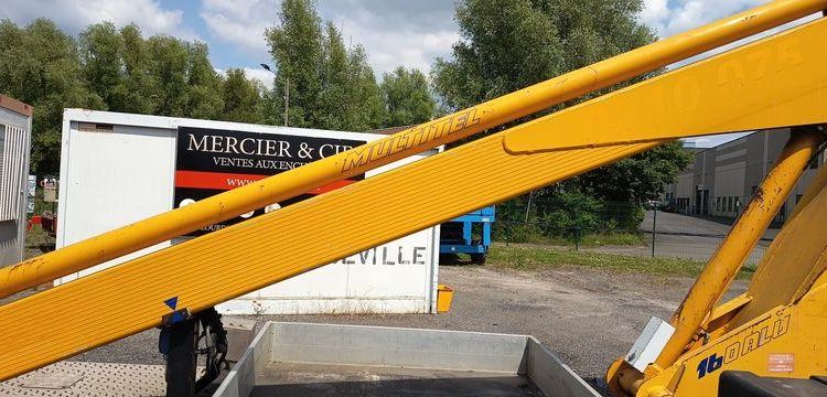 NISSAN CABSTAR-E 2,8T3,0TD 106CV AVEC NACELLE MULTITEL 160 ALU DS – 18 METRES – DIESEL BLANC 846CJF59