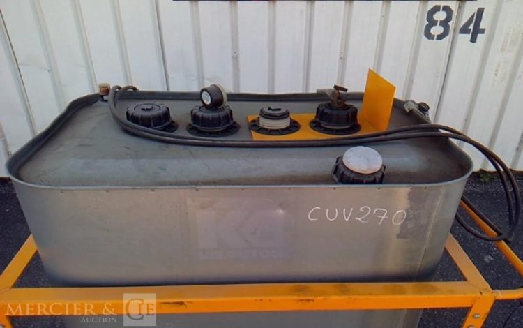CUVE 700L SUR CHARIOT ROULANT  CUV270
