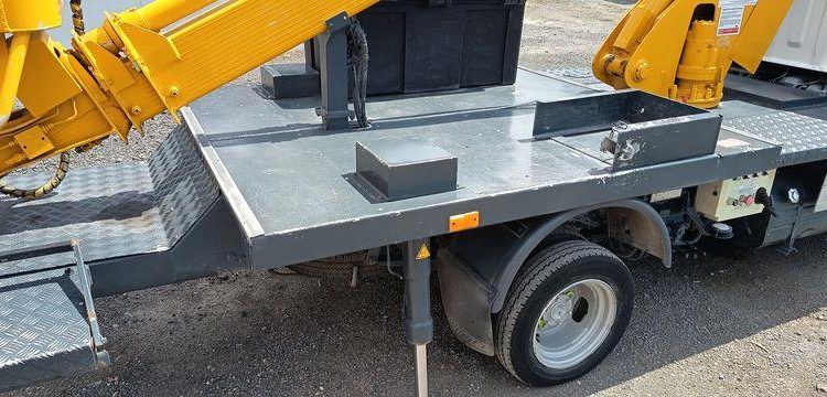 MAZDA MAZDA E 2200 AVEC NACELLE MULTITEL 145 ALU – 16 METRES – DIESEL – 3139 HEURES BLANC CW-976-ST