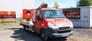 IVECO 35S11 AVEC NACELLE MULTITEL 160ALUDS 16M  DD-697-AF