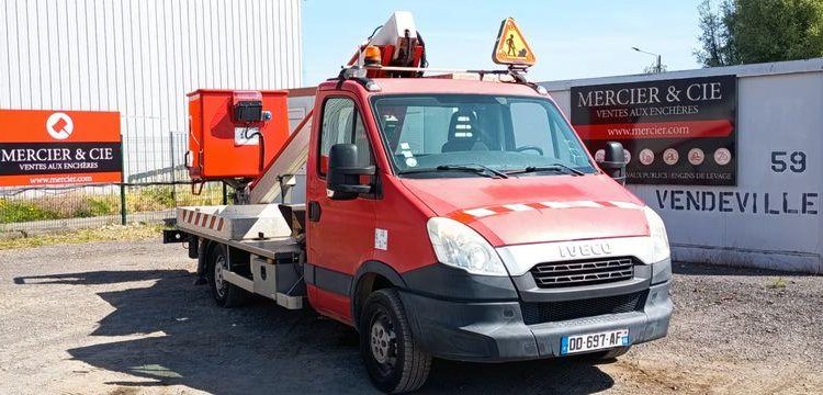 IVECO 35S11 AVEC NACELLE MULTITEL 160ALUDS 16M  DD-697-AF