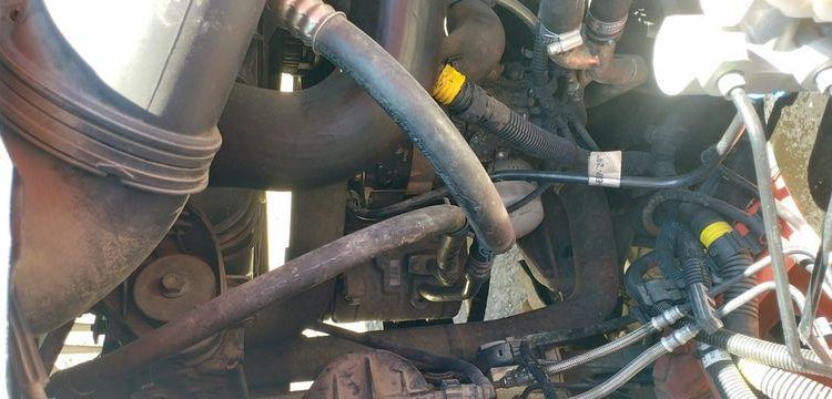 IVECO 35C13 BENNE AVEC COFFRE ACIER DIESEL – 144336 KMS – ANNEE 2014 ROUGE DE-379-MZ