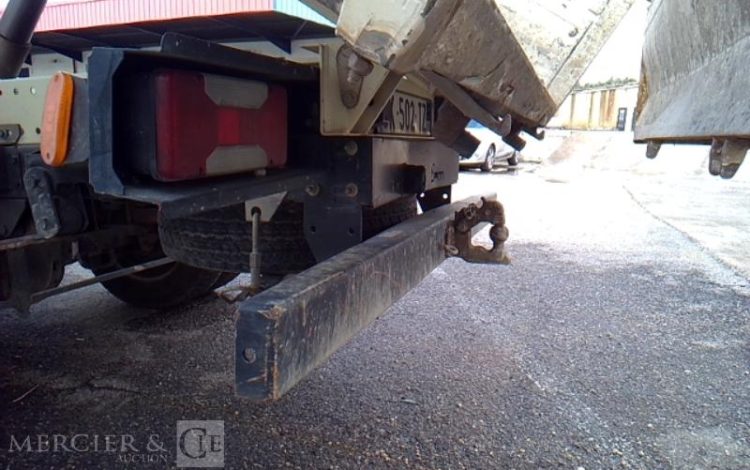 IVECO 35C13 BENNE SIMPLE CABINE COFFRE BLANC DK-502-TZ