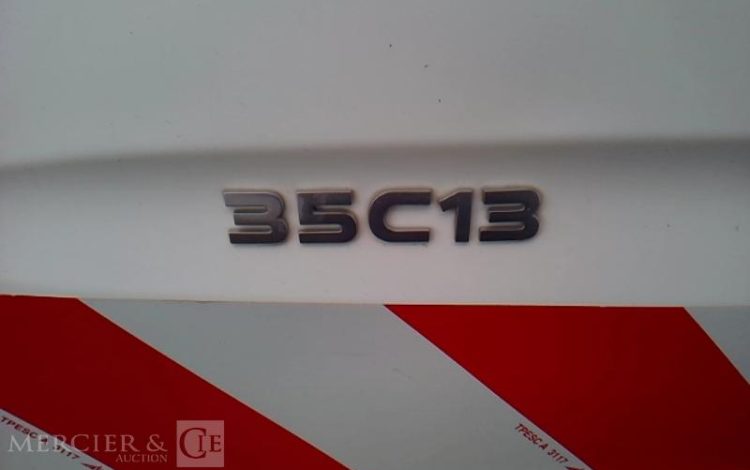 IVECO 35C13 BENNE SIMPLE CABINE COFFRE BLANC DK-502-TZ