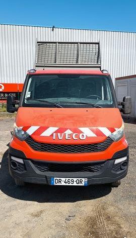 IVECO 35C13 BENNE SIMPLE CABINE COFFRE  DR-469-QR