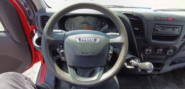 IVECO 35C13 BENNE SIMPLE CABINE COFFRE  DR-469-QR