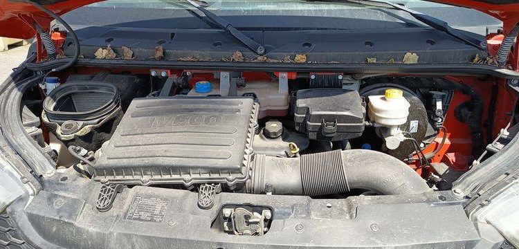 IVECO 35C13 BENNE SIMPLE CABINE COFFRE  DR-469-QR