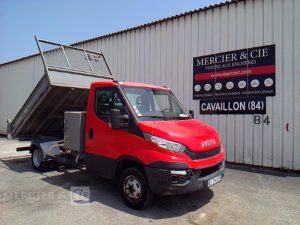 IVECO 35C13 BENNE SIMPLE CABINE COFFRE  EE-294-CR
