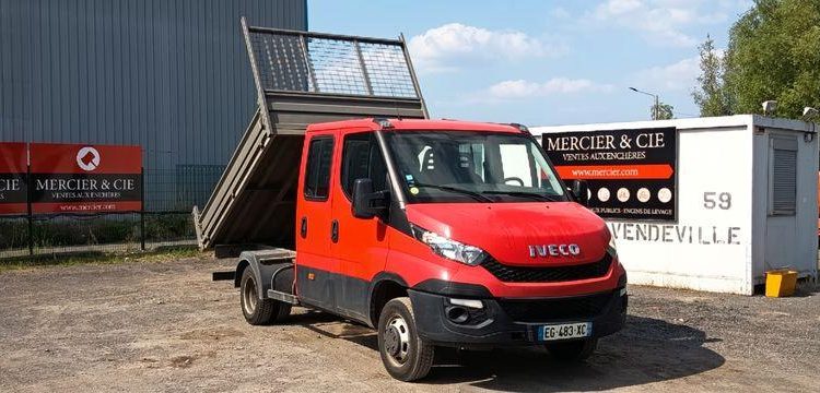 IVECO 35C13 BENNE ACIER DOUBLE CABINE  EG-483-XC