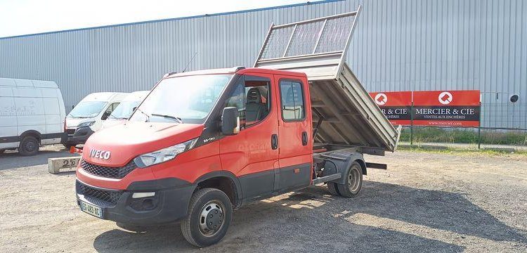 IVECO 35C13 BENNE ACIER DOUBLE CABINE  EG-483-XC