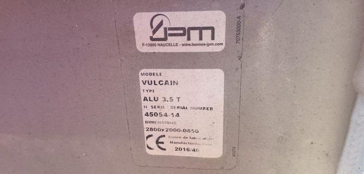 IVECO 35C13 BENNE ACIER DOUBLE CABINE  EG-483-XC