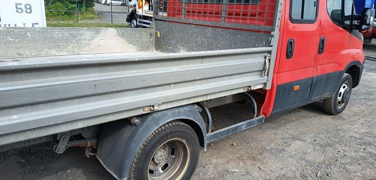 IVECO 35C13 BENNE ACIER DOUBLE CABINE  EG-483-XC