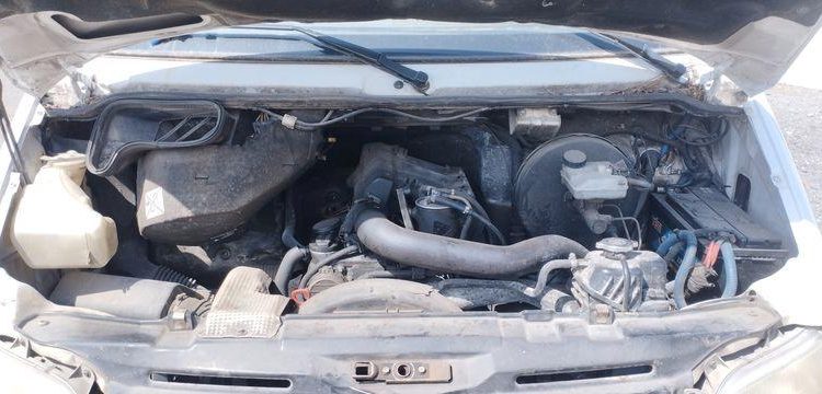 MERCEDES SPRINTER 411 CDI 2,2 D CHASSIS CABINE LONG 109 CV AVEC BENNE – 227626 KMS BLANC EH-179-BD