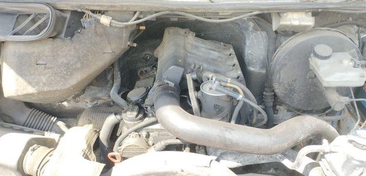MERCEDES SPRINTER 411 CDI 2,2 D CHASSIS CABINE LONG 109 CV AVEC BENNE – 227626 KMS BLANC EH-179-BD