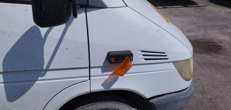 MERCEDES SPRINTER 411 CDI 2,2 D CHASSIS CABINE LONG 109 CV AVEC BENNE – 227626 KMS BLANC EH-179-BD
