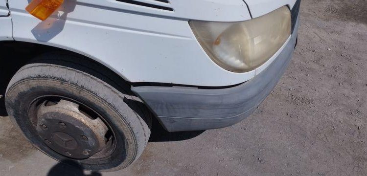 MERCEDES SPRINTER 411 CDI 2,2 D CHASSIS CABINE LONG 109 CV AVEC BENNE – 227626 KMS BLANC EH-179-BD