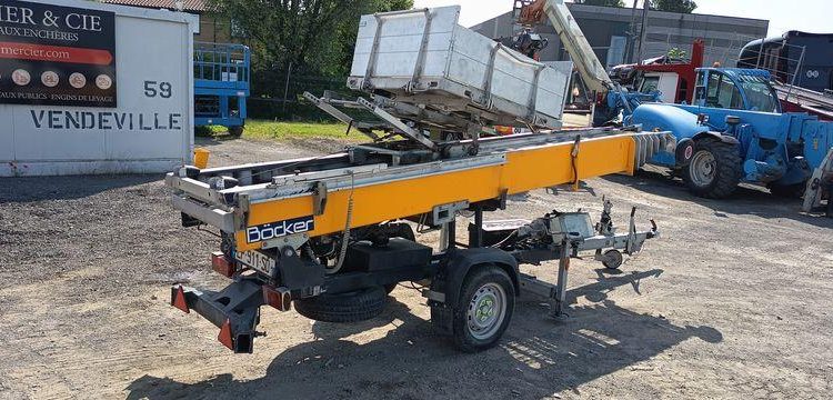 BOCKER REMORQUE TRAVAUX  EP-911-SD