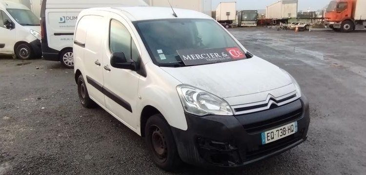 CITROEN BERLINGO 1,6 BLUE HDI FAP S&S 99CV – DIESEL – 183797 KMS – ANNEE 2017  EQ-738-HQ