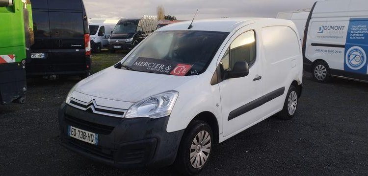 CITROEN BERLINGO 1,6 BLUE HDI FAP S&S 99CV – DIESEL – 183797 KMS – ANNEE 2017  EQ-738-HQ