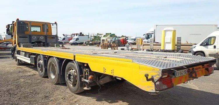 IVECO STRALIS 420 DEPANNEUSE PTAC : 32 TONNES- DIESEL – 342233 KMS – ANNEE 2018 JAUNE EV-842-SG