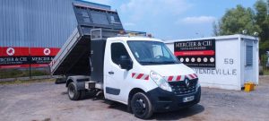 RENAULT MASTER R3500RJ 2.3 DCI 16V 165CV ENERGY BENNE AVEC COFFRE  ACIER DIESEL BLANC FL-809-BZ