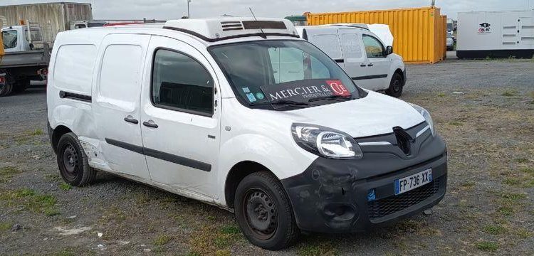 RENAULT KANGOO 2 EXPRESS ZE 60 CV BOITE AUTO – ELECTRIQUE 57039 KMS – ANNEE 2020 BLANC FP-736-XX
