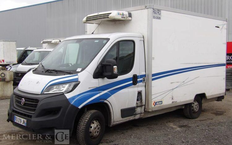 FIAT DUCATO 2 MY2014 FOURGON 2,3 MJT 16V 140ch FRIGO – DIESEL – 106752 KMS – AN 2020 BLANC FQ-219-JN