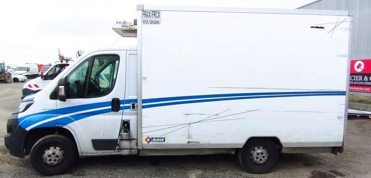 FIAT DUCATO 2 MY2014 FOURGON 2,3 MJT 16V 140ch FRIGO – DIESEL – 106752 KMS – AN 2020 BLANC FQ-219-JN