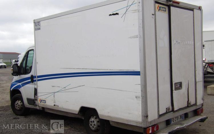 FIAT DUCATO 2 MY2014 FOURGON 2,3 MJT 16V 140ch FRIGO – DIESEL – 106752 KMS – AN 2020 BLANC FQ-219-JN