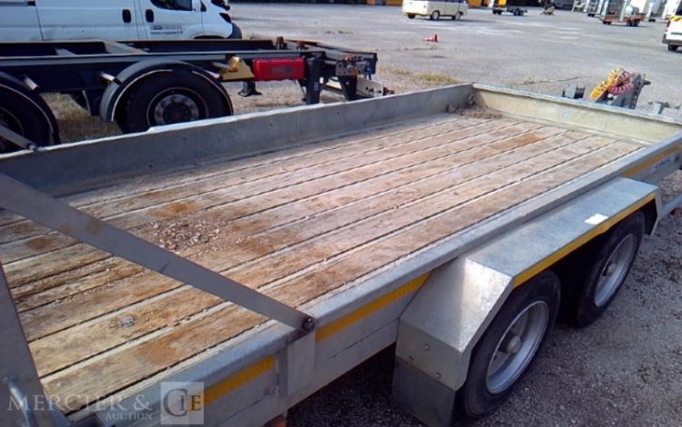 HUBIERE REMORQUE PL PORTE VOITURE 8T  FV-271-EN