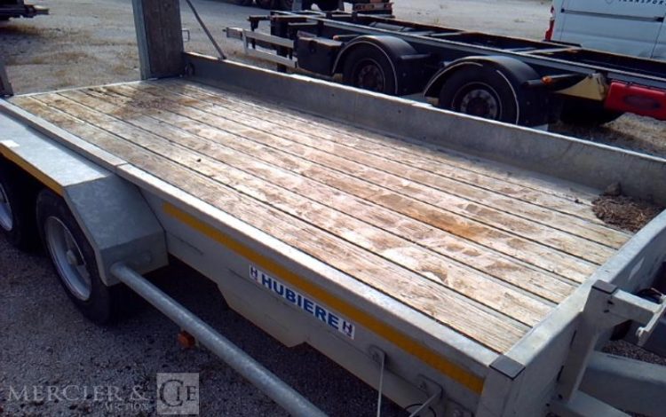 HUBIERE REMORQUE PL PORTE VOITURE 8T  FV-271-EN