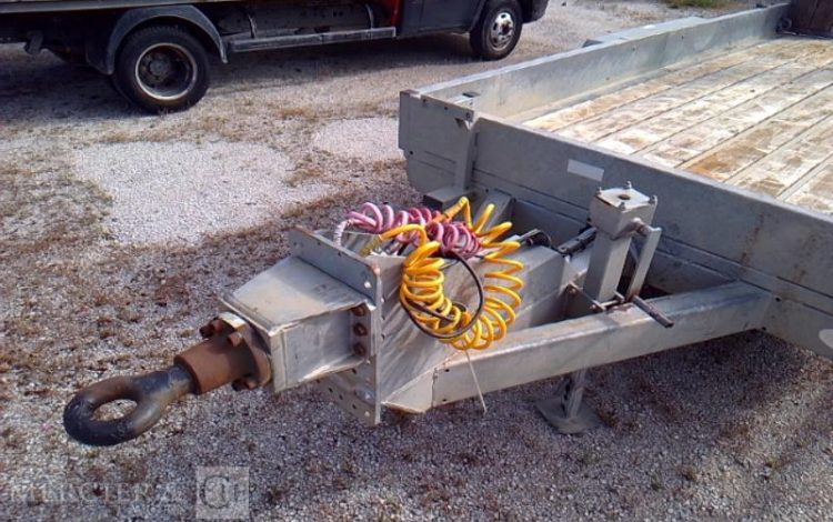 HUBIERE REMORQUE PL PORTE VOITURE 8T  FV-271-EN