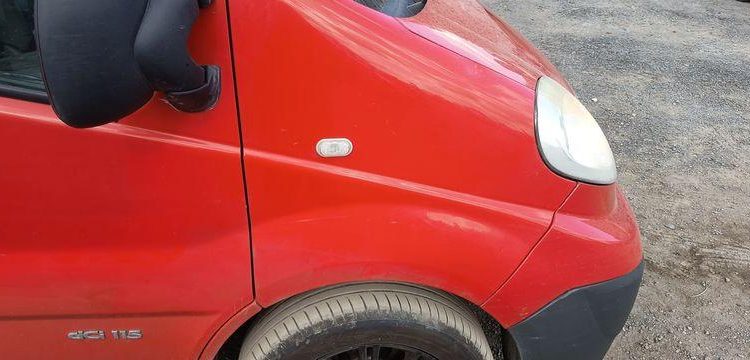 NISSAN PRIMASTAR PHASE 2 FOURGON L2H1 2,9T 2,0 DCI 16V FAP 115CV – DIESEL – 118456 KMS ROUGE GE-105-CH