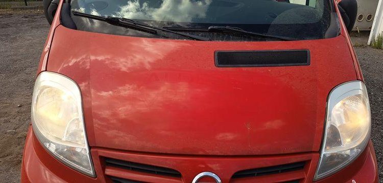 NISSAN PRIMASTAR PHASE 2 FOURGON L2H1 2,9T 2,0 DCI 16V FAP 115CV – DIESEL – 118456 KMS ROUGE GE-105-CH