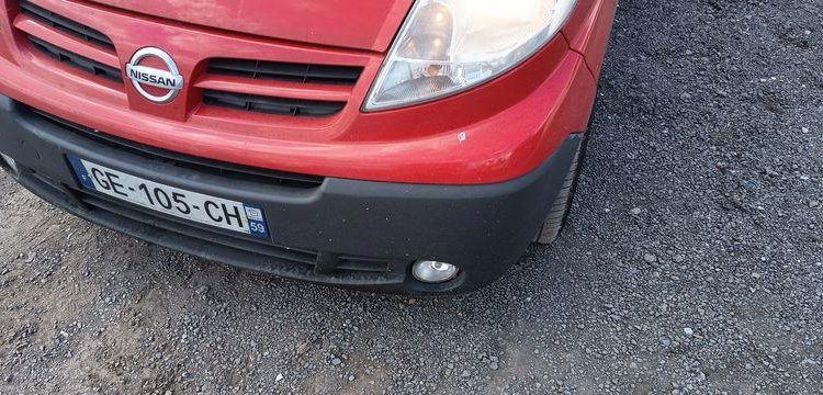 NISSAN PRIMASTAR PHASE 2 FOURGON L2H1 2,9T 2,0 DCI 16V FAP 115CV – DIESEL – 118456 KMS ROUGE GE-105-CH