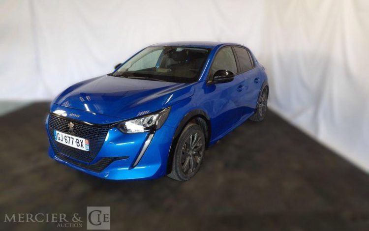 PEUGEOT E-208 135CH 77PPM 50KWH STYLE BVA BLEU GJ-677-BX