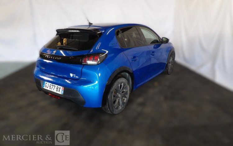 PEUGEOT E-208 135CH 77PPM 50KWH STYLE BVA BLEU GJ-677-BX