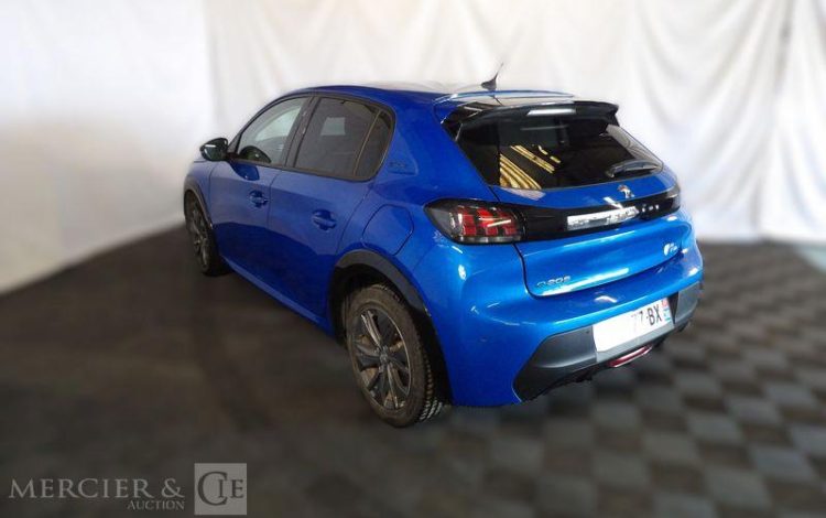 PEUGEOT E-208 135CH 77PPM 50KWH STYLE BVA BLEU GJ-677-BX